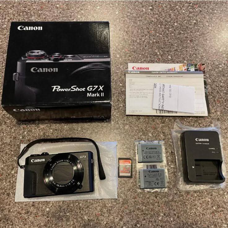 Canon PowerShot G7X Mark II